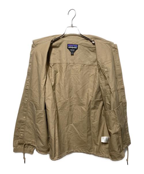 Patagonia（パタゴニア）Patagonia (パタゴニア) ライトウェイト オールウェア ヘンプ コーチズ ジャケット ベージュ サイズ:Ｍの古着・服飾アイテム