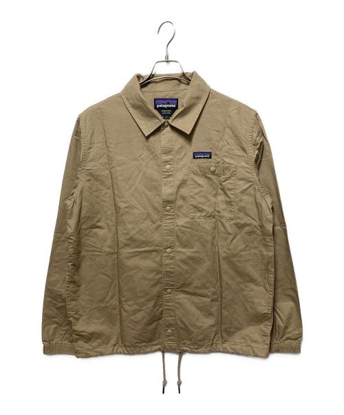 Patagonia（パタゴニア）Patagonia (パタゴニア) ライトウェイト オールウェア ヘンプ コーチズ ジャケット ベージュ サイズ:Ｍの古着・服飾アイテム