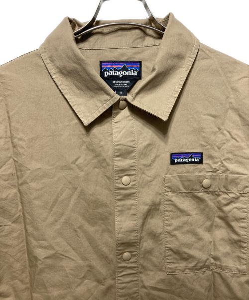 Patagonia（パタゴニア）Patagonia (パタゴニア) ライトウェイト オールウェア ヘンプ コーチズ ジャケット ベージュ サイズ:Ｍの古着・服飾アイテム