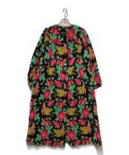 FEILERフェイラー）の古着「花柄ロングコート」｜マルチカラー