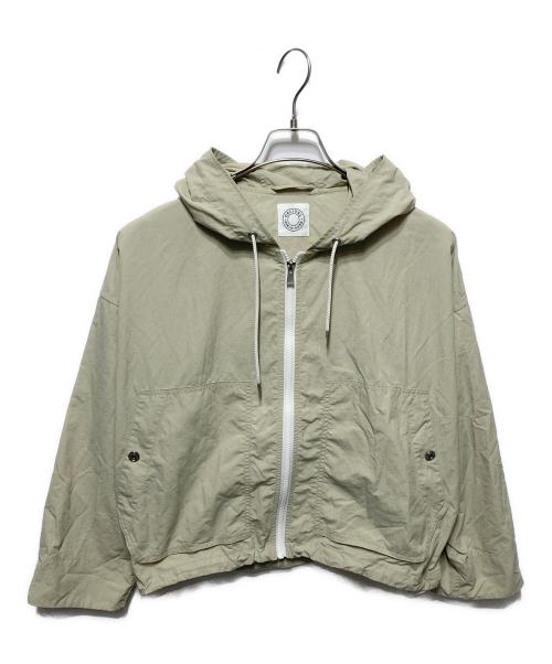 ORCIVAL（オーシバル）ORCIVAL (オーシバル) RECYCLE NYLON TAFFETA ZIP ショート ジャケット ベージュ サイズ:1の古着・服飾アイテム