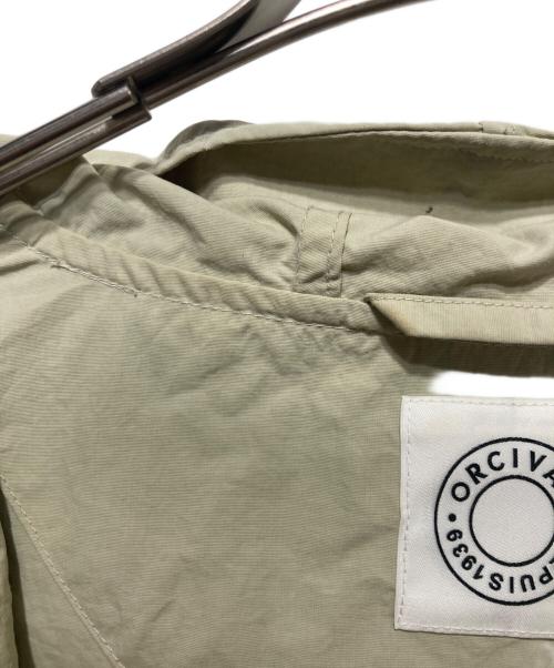 ORCIVAL（オーシバル）ORCIVAL (オーシバル) RECYCLE NYLON TAFFETA ZIP ショート ジャケット ベージュ サイズ:1の古着・服飾アイテム
