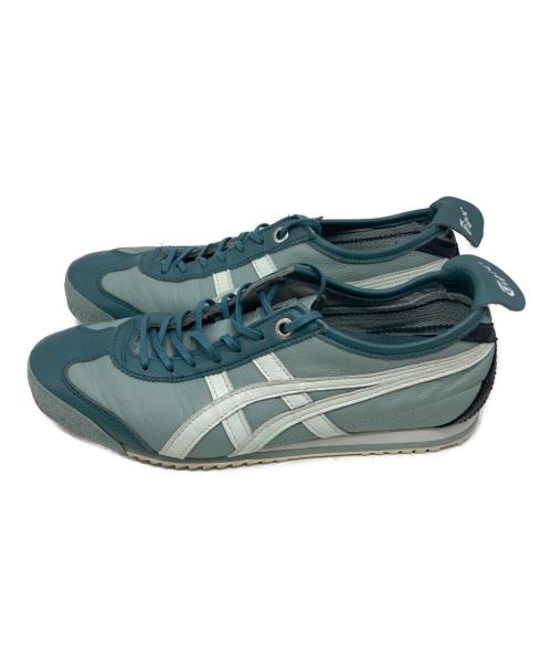 Onitsuka Tiger（オニツカタイガー）Onitsuka Tiger (オニツカタイガー) ローカットスニーカー ブルー サイズ:23.5の古着・服飾アイテム