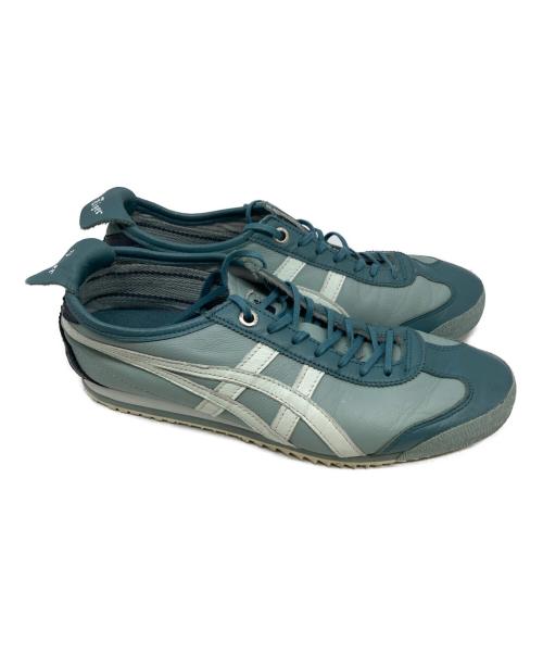 Onitsuka Tiger（オニツカタイガー）Onitsuka Tiger (オニツカタイガー) ローカットスニーカー ブルー サイズ:23.5の古着・服飾アイテム