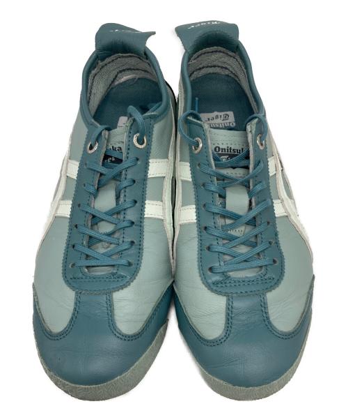 Onitsuka Tiger（オニツカタイガー）Onitsuka Tiger (オニツカタイガー) ローカットスニーカー ブルー サイズ:23.5の古着・服飾アイテム