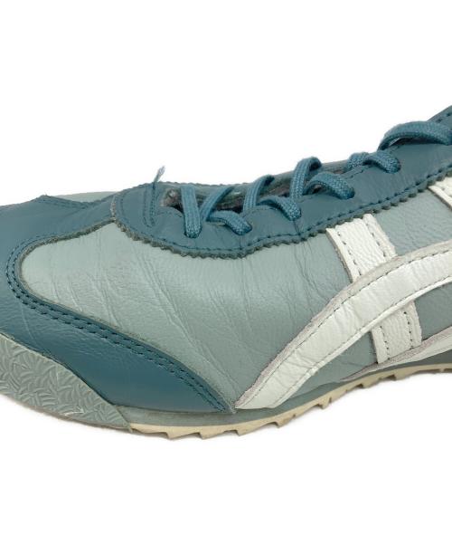 Onitsuka Tiger（オニツカタイガー）Onitsuka Tiger (オニツカタイガー) ローカットスニーカー ブルー サイズ:23.5の古着・服飾アイテム