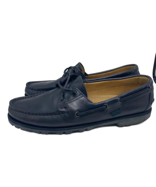 PARABOOT（パラブーツ）PARABOOT (パラブーツ) デッキシューズ ブラック サイズ:7　2/1の古着・服飾アイテム