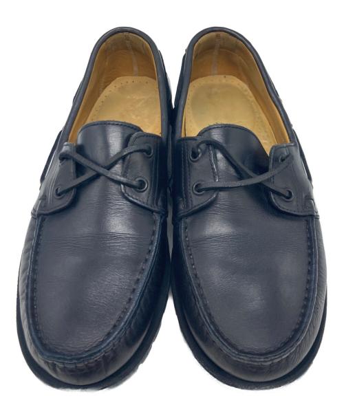 PARABOOT（パラブーツ）PARABOOT (パラブーツ) デッキシューズ ブラック サイズ:7　2/1の古着・服飾アイテム