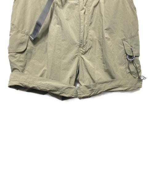 and wander（アンドワンダー）and wander (アンドワンダー) Orversized  Cargo Short Pants/カーゴショートパンツ ベージュ サイズ:Sの古着・服飾アイテム