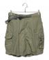 and wander（アンドワンダー）の古着「Orversized  Cargo Short Pants/カーゴショートパンツ」｜ベージュ