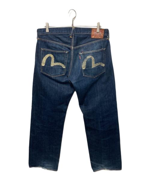 EVISU（エヴィス）EVISU (エヴィス) デニムパンツ インディゴ サイズ:35×35の古着・服飾アイテム