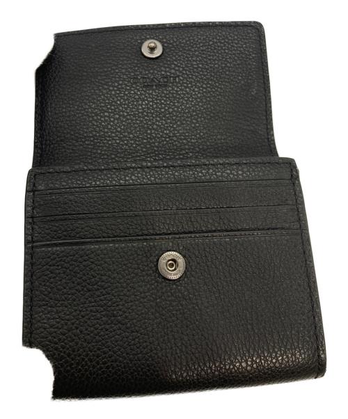 COACH（コーチ）COACH (コーチ) レザーカードケース ブラックの古着・服飾アイテム