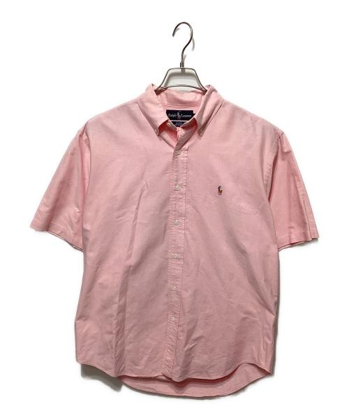 RALPH LAUREN（ラルフローレン）RALPH LAUREN (ラルフローレン) 半袖シャツ ピンク サイズ:Mの古着・服飾アイテム
