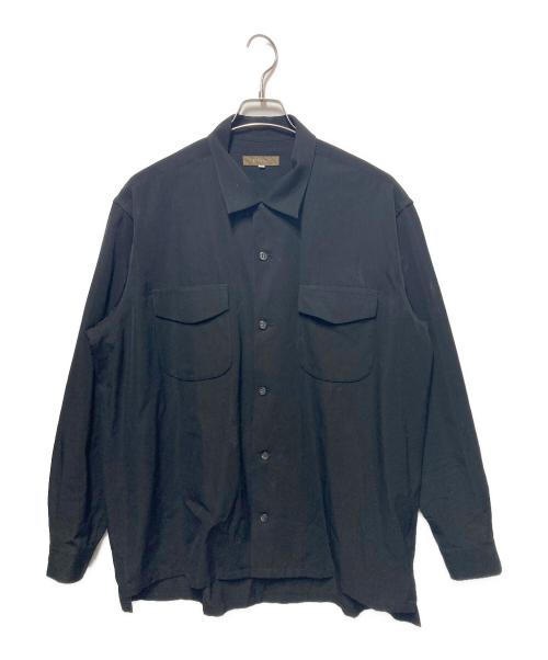 Y's for men（ワイズフォーメン）Y's for men (ワイズフォーメン) ウールシャツ ブラック サイズ:3の古着・服飾アイテム