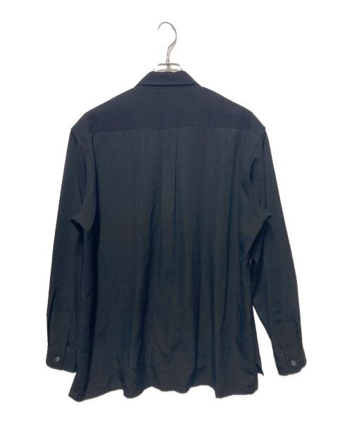 Y's for men（ワイズフォーメン）Y's for men (ワイズフォーメン) ウールシャツ ブラック サイズ:3の古着・服飾アイテム