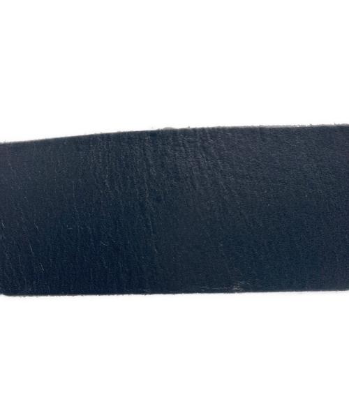 COMME des GARCONS HOMME PLUS（コムデギャルソンオムプリュス）COMME des GARCONS HOMME PLUS (コムデギャルソンオムプリュス) 2連チェーン装飾レザーベルト ブラックの古着・服飾アイテム