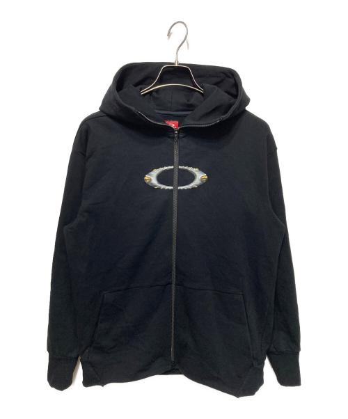 OAKLEY（オークリー）OAKLEY (オークリー) ロゴジップパーカー ブラック サイズ:Sの古着・服飾アイテム