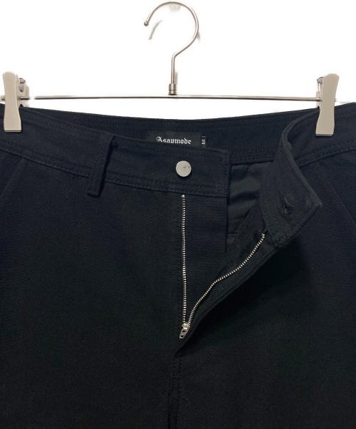 ASAPMODE（エイサップモード）ASAPMODE (エイサップモード) Stacked Widepants ブラック サイズ:Mの古着・服飾アイテム