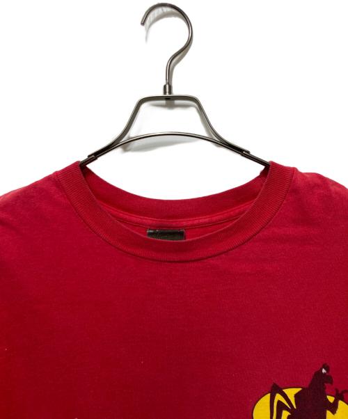 CHANGES（チェンジズ）CHANGES (チェンジズ) プリントTシャツ レッド サイズ:XLの古着・服飾アイテム
