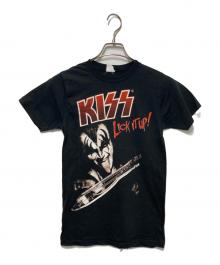 BayJsland（ベイアイランド）の古着「kissプリントTシャツ」｜ブラック