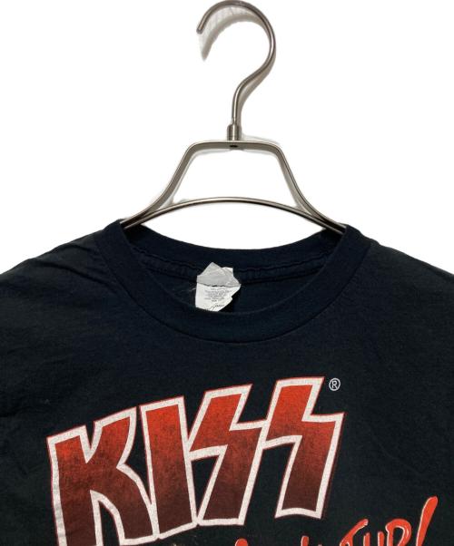BayJsland（ベイアイランド）BayJsland (ベイアイランド) kissプリントTシャツ ブラック サイズ:Sの古着・服飾アイテム