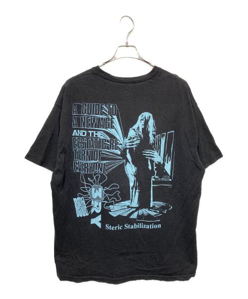 graphis（グラフィス）graphis (グラフィス) プリントTシャツ ブラック サイズ:XLの古着・服飾アイテム