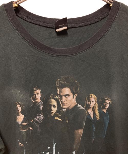 twilight（トワイライト）twilight (トワイライト) プリントTシャツ ブラック サイズ:表記無しの古着・服飾アイテム