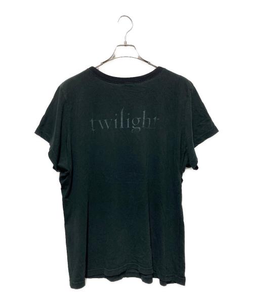 twilight（トワイライト）twilight (トワイライト) プリントTシャツ ブラック サイズ:表記無しの古着・服飾アイテム