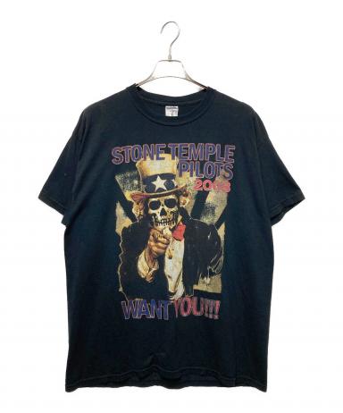8SM1 00’s JERZEES グラフィックTシャツ　M 古着used 中古・古着通販】JERZEES (ジャージーズ) プリントTシャツ ブラック