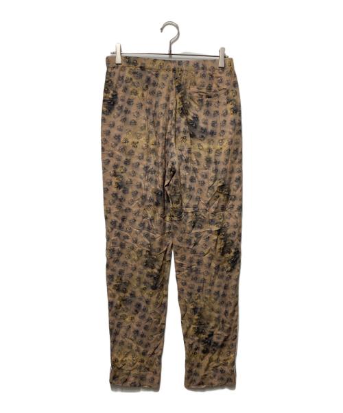Acne studios（アクネ ストゥディオズ）Acne studios (アクネ ストゥディオズ) フラワープリントレーヨンイージーパンツ ベージュ サイズ:44の古着・服飾アイテム