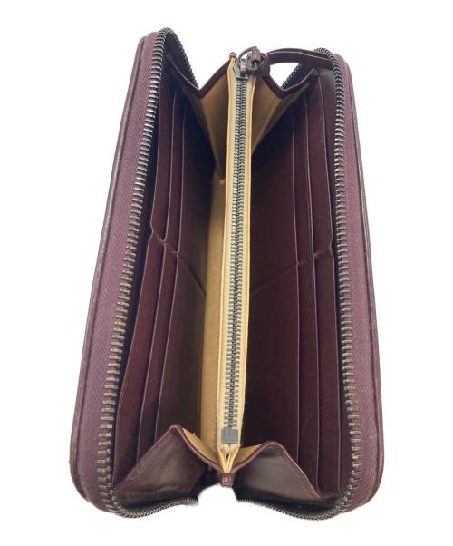 BOTTEGA VENETA（ボッテガベネタ）BOTTEGA VENETA (ボッテガベネタ) イントレチャート長財布 ブラウンの古着・服飾アイテム