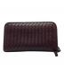 BOTTEGA VENETA (ボッテガベネタ) イントレチャート長財布 ブラウン：10000円