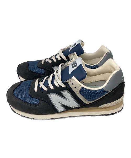 NEW BALANCE（ニューバランス）NEW BALANCE (ニューバランス) U574SGG ネイビー×ベージュ サイズ:27.5の古着・服飾アイテム