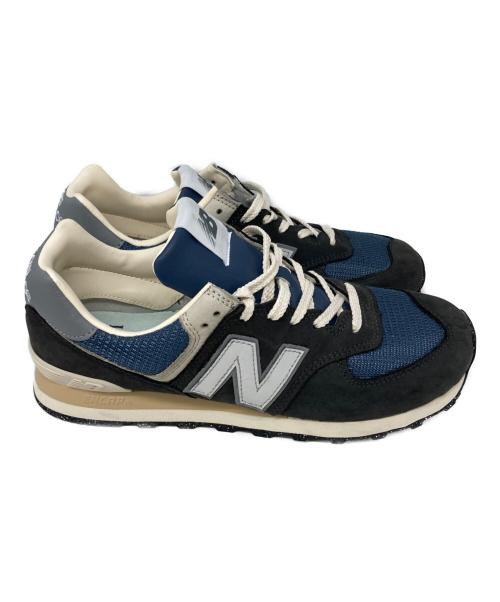 NEW BALANCE（ニューバランス）NEW BALANCE (ニューバランス) U574SGG ネイビー×ベージュ サイズ:27.5の古着・服飾アイテム