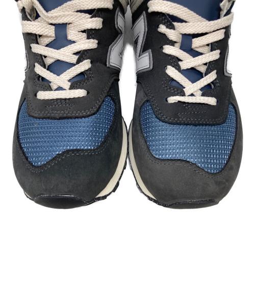 NEW BALANCE（ニューバランス）NEW BALANCE (ニューバランス) U574SGG ネイビー×ベージュ サイズ:27.5の古着・服飾アイテム