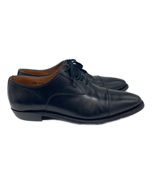 SCOTCH GRAIN（スコッチグレイン）SCOTCH GRAIN (スコッチグレイン) ストレートチップ ビジネス シューズ ブラック サイズ:25ｃｍの古着・服飾アイテム