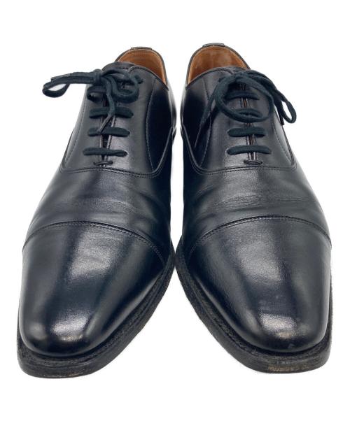 SCOTCH GRAIN（スコッチグレイン）SCOTCH GRAIN (スコッチグレイン) ストレートチップ ビジネス シューズ ブラック サイズ:25ｃｍの古着・服飾アイテム
