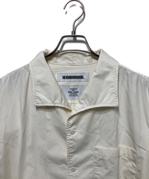 NEIGHBORHOOD（ネイバーフッド）NEIGHBORHOOD (ネイバーフッド) オープンカラーシャツ アイボリー サイズ:Lの古着・服飾アイテム