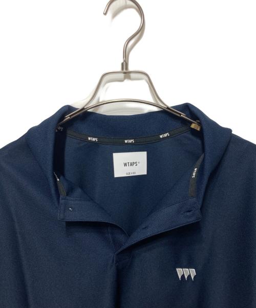 WTAPS（ダブルタップス）WTAPS (ダブルタップス) ポロシャツ ネイビー サイズ:3の古着・服飾アイテム