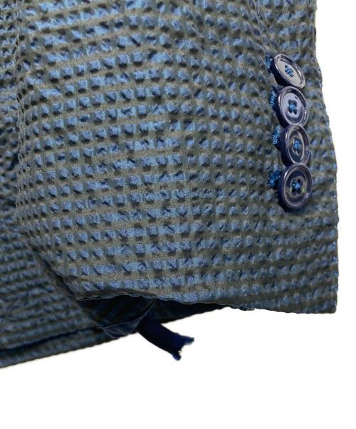 TAGLIATORE（タリアトーレ）TAGLIATORE (タリアトーレ) ナイロン テクノジャージソリッド2B ジャケット ネイビー サイズ:44の古着・服飾アイテム