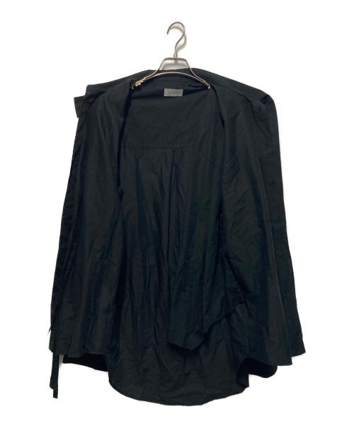 BED J.W. FORD（ベッドフォード）BED J.W. FORD (ベッドフォード) Layered Vest Shirts/レイヤードベストシャツ ブラック サイズ:1の古着・服飾アイテム