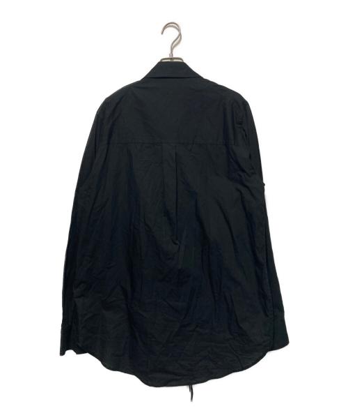 BED J.W. FORD（ベッドフォード）BED J.W. FORD (ベッドフォード) Layered Vest Shirts/レイヤードベストシャツ ブラック サイズ:1の古着・服飾アイテム