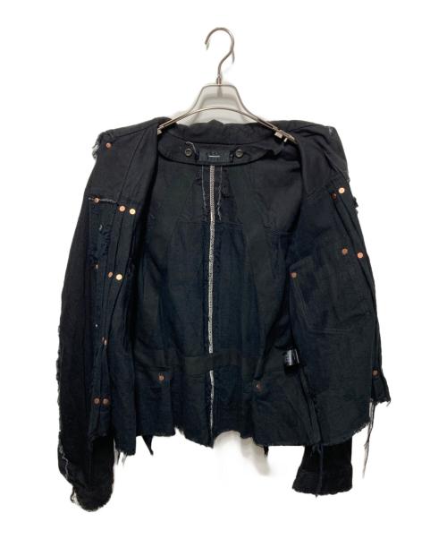MINUS（マイナス）MINUS (マイナス) 11MS Boro Crust/ボロクラスト ブラック サイズ:3の古着・服飾アイテム