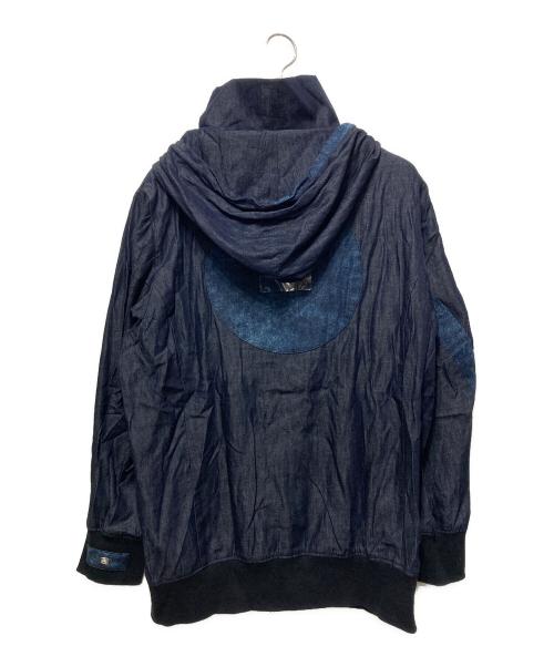 青木被服（アオキヒフク）青木被服 (アオキヒフク) 立花慎之介 美星デニムパーカー インディゴ サイズ:Lの古着・服飾アイテム