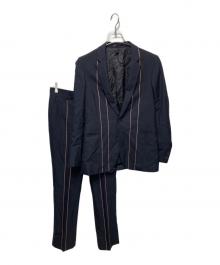 PAUL SMITH（ポールスミス）の古着「コントラストライン セットアップ」｜ネイビー