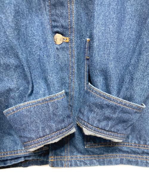maison kitsune（メゾンキツネ）maison kitsune (メゾンキツネ) Denim Workwear Jacket/デニムワークウェアジャケット インディゴ サイズ:Ｓの古着・服飾アイテム