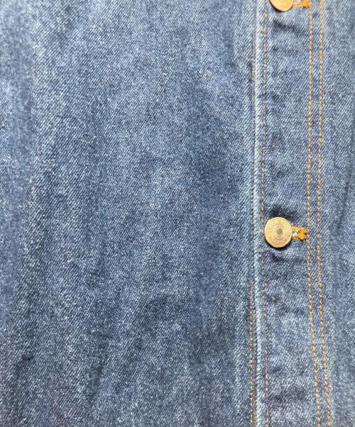 maison kitsune（メゾンキツネ）maison kitsune (メゾンキツネ) Denim Workwear Jacket/デニムワークウェアジャケット インディゴ サイズ:Ｓの古着・服飾アイテム
