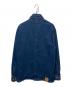 maison kitsune (メゾンキツネ) Denim Workwear Jacket/デニムワークウェアジャケット インディゴ サイズ:Ｓ：25000円