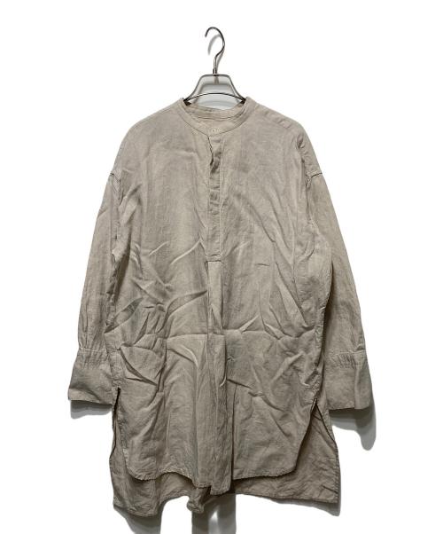 KAGURE（カグレ）KAGURE (カグレ) チュニックブラウス ベージュ サイズ:Freeの古着・服飾アイテム