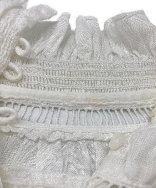 ISABEL MARANT（イザベルマラン）ISABEL MARANT (イザベルマラン) Amalia ruffled blouse/アマリアブラウス ホワイト サイズ:36の古着・服飾アイテム